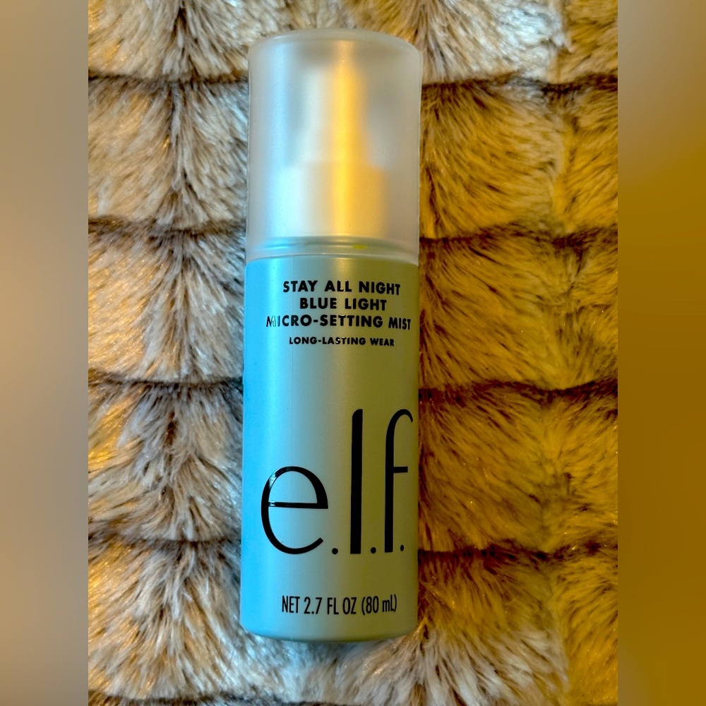 e.l.f Stay All Night Blue Light Micro-Setting Mist,NIP